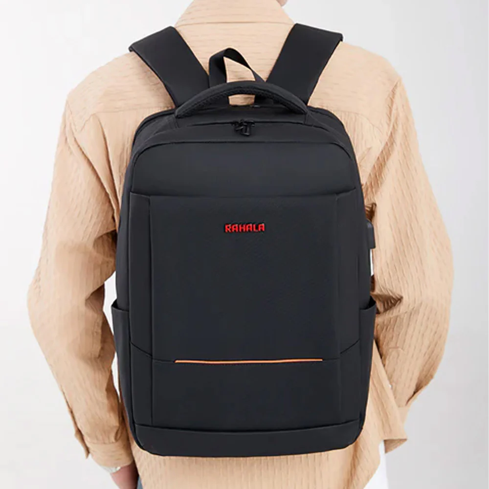 Rahala A901 15.6 Inch Laptop Backpack - Black