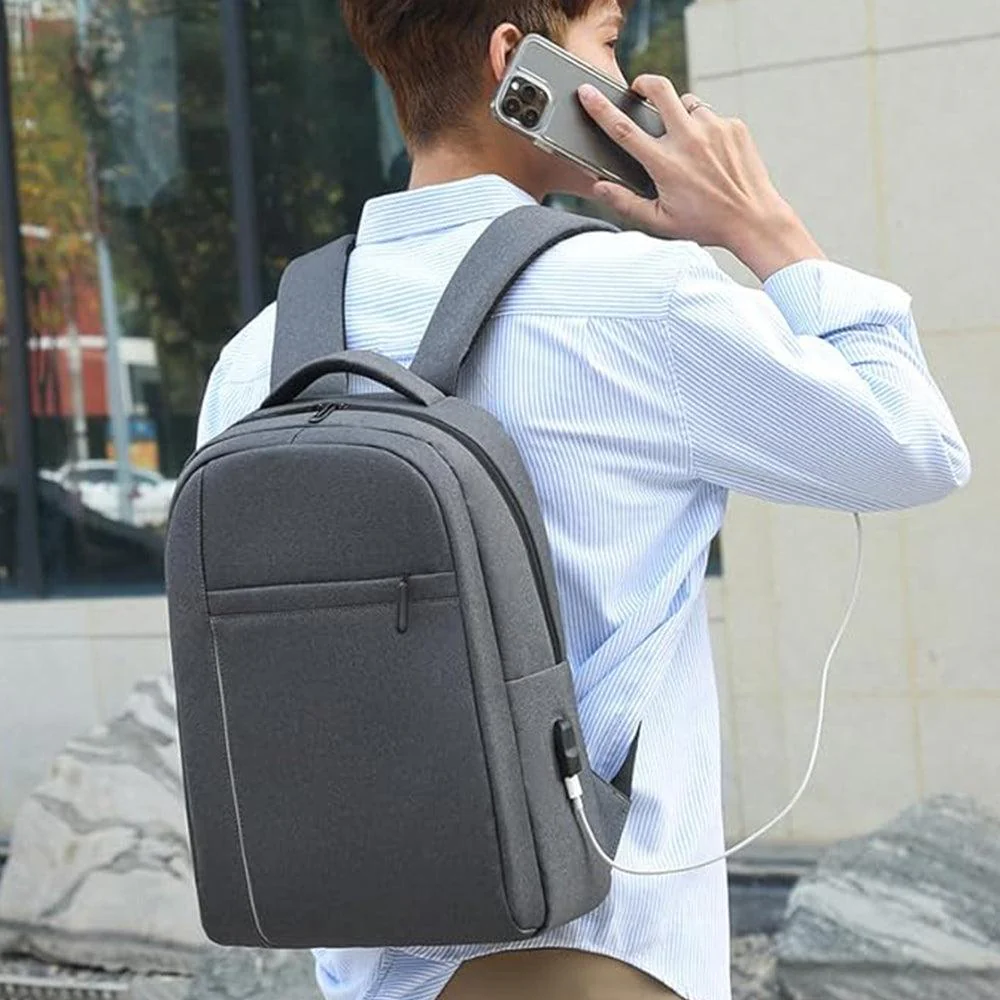 Rahala 606 15.6 Inch Laptop Backpack - Black