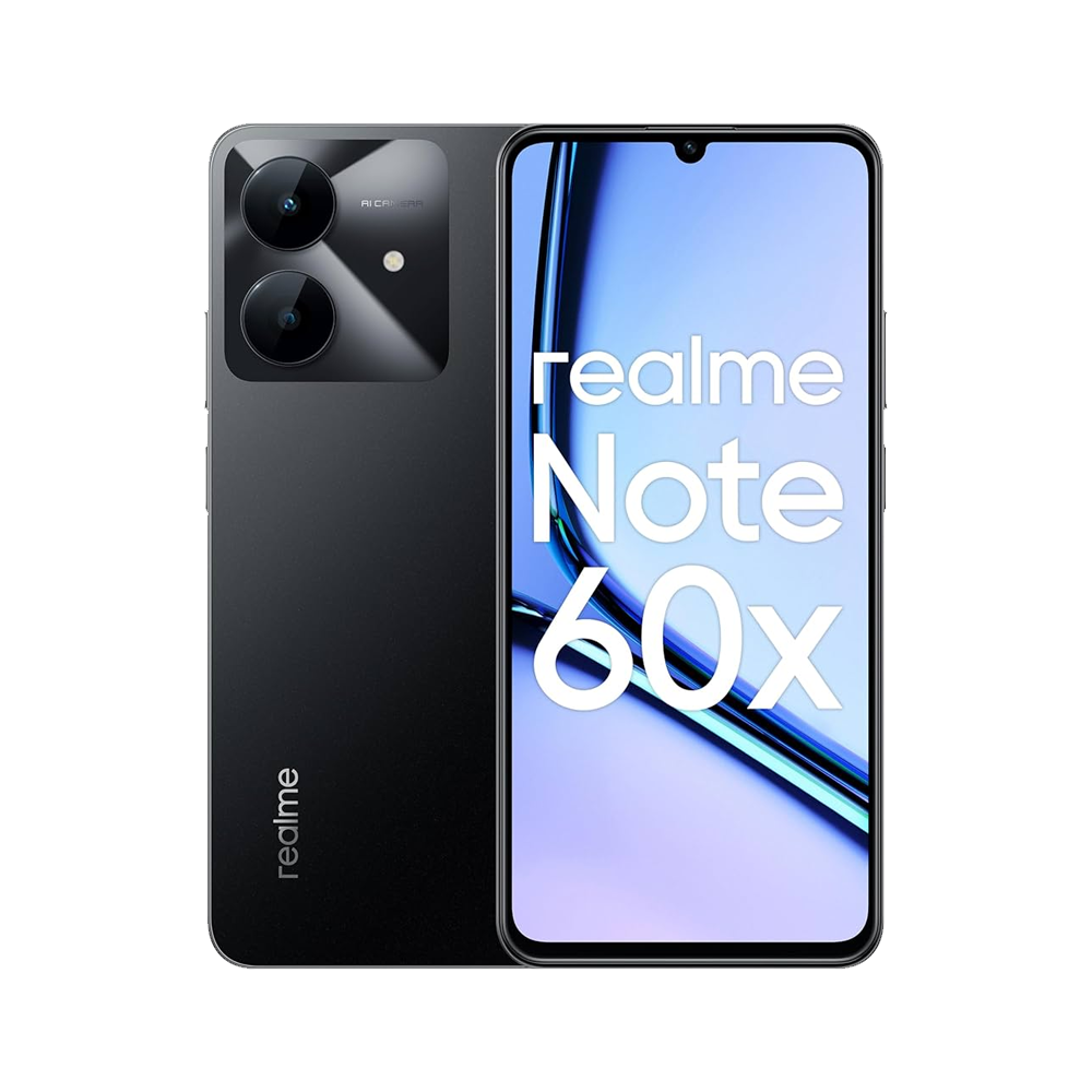 Realme Note 60X Mobile Phone (3GB Ram - 64GB Rom) - Marble Black