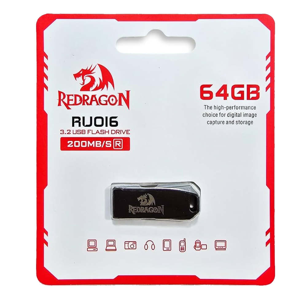 Redragon RU016 64GB OTG Type-C & USB 3.2 Flash Memory