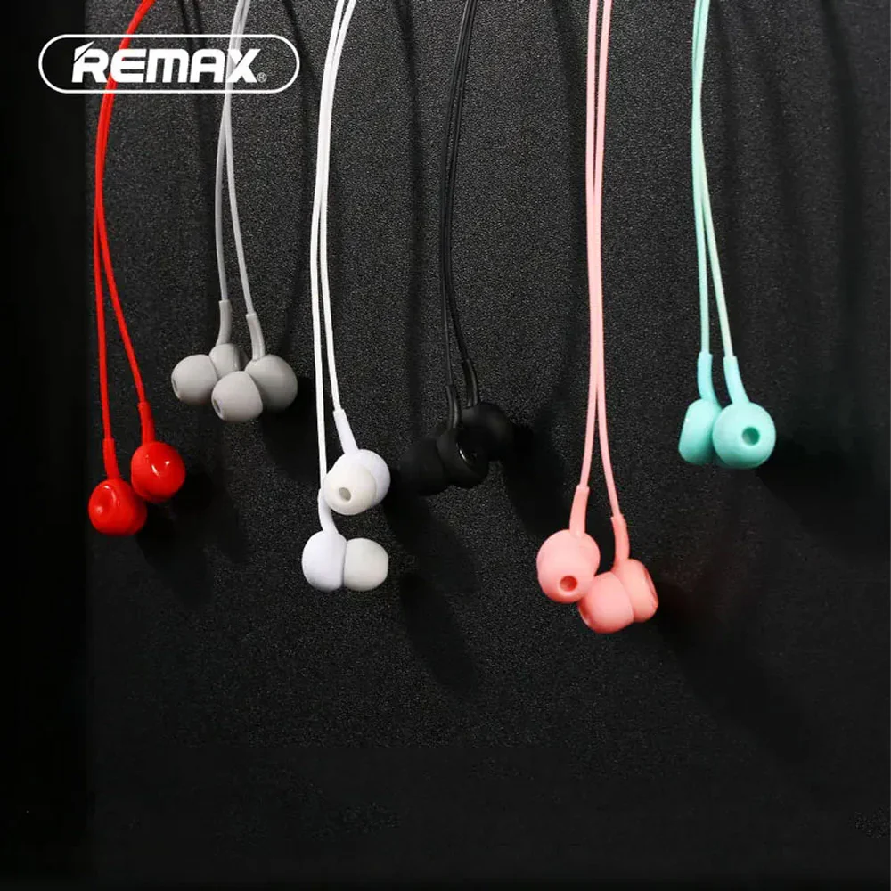 Remax RM-510 3.5mm Wired Earphones - Gray