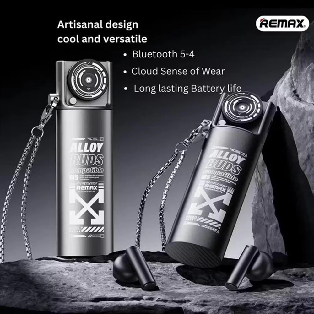 Remax AlloyBuds M5 True Earbuds - Black
