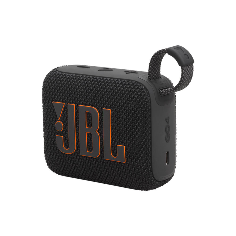 JBL Go 4 Portable Waterproof Bluetooth Speaker - Black