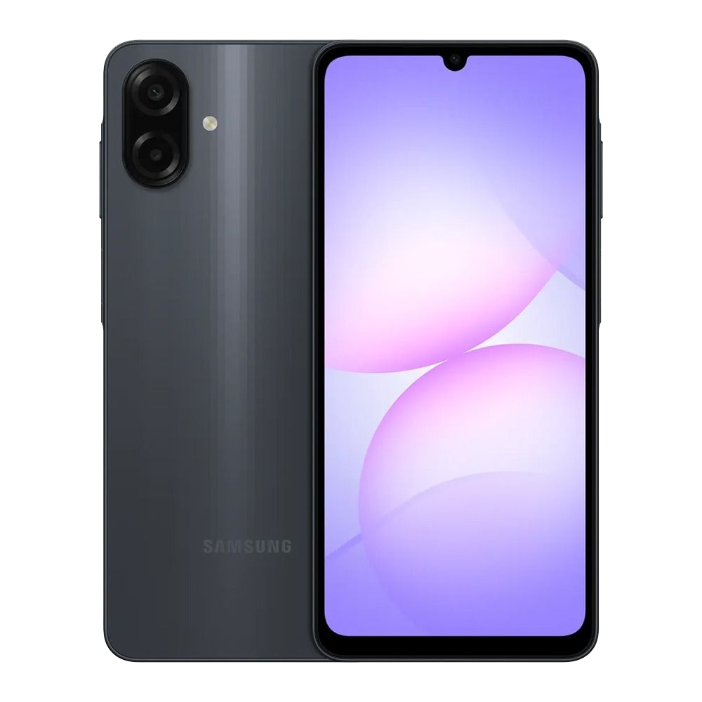 Samsung Galaxy A07 Mobile Phone (6GB RAM - 128GB ROM) - Black