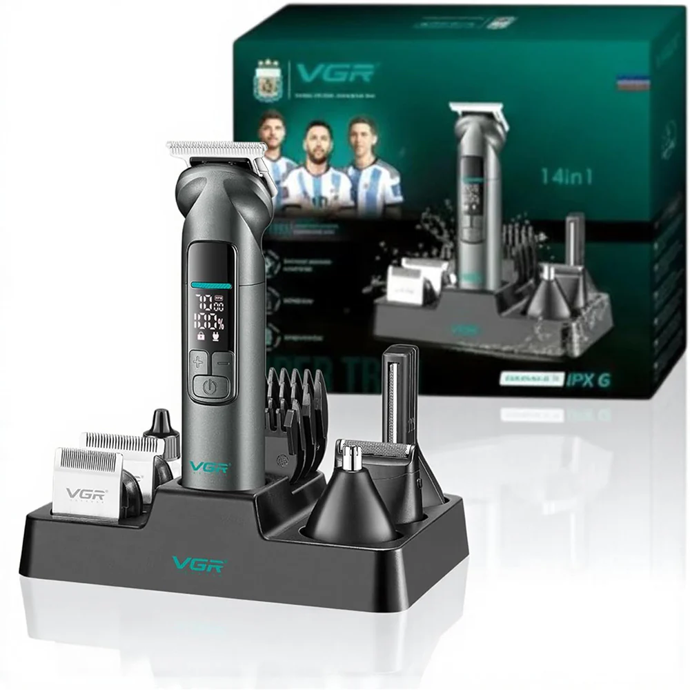 VGR V-096 14-in-1 Professional Grooming Kit
