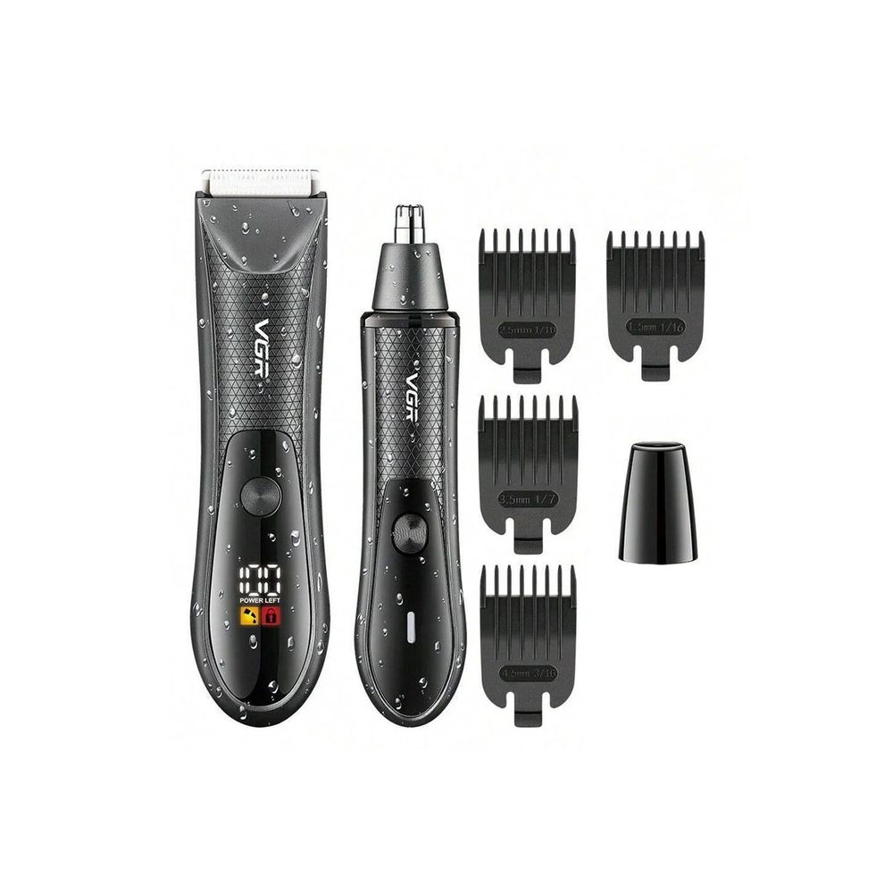VGR V-934 Professional Nose and Body Trimmer - Black