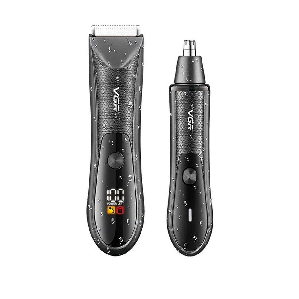 VGR V-934 Professional Nose and Body Trimmer - Black