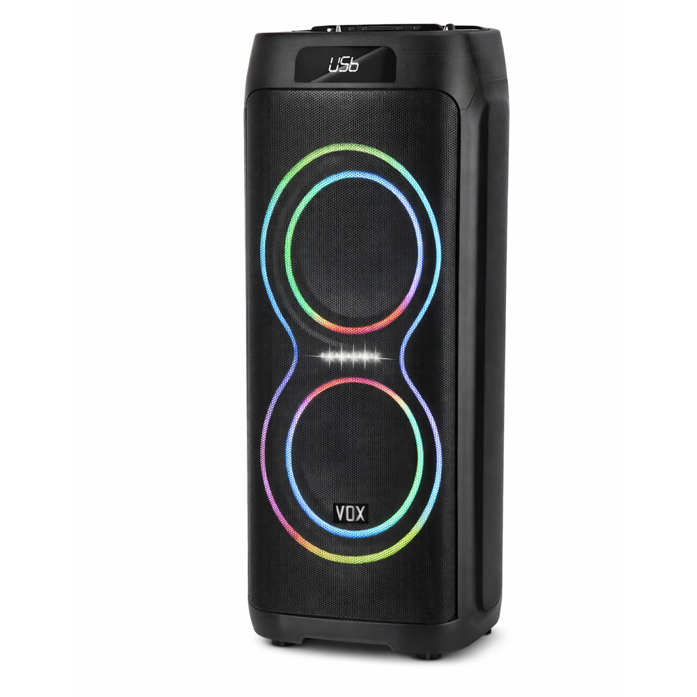 VOX  VOX-10000 (2X10 Inch) Portable Bluetooth Speaker