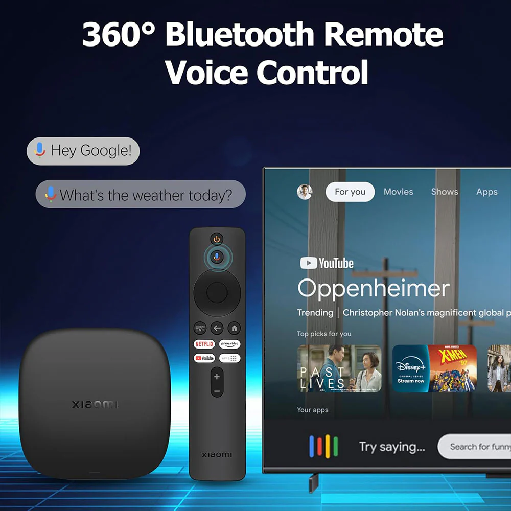 Xiaomi TV Box S 3rd Gen MDZ-32-AA (Quad Core CPU - ARM G310 V2 GPU - 2GB RAM - 32GB ROM)