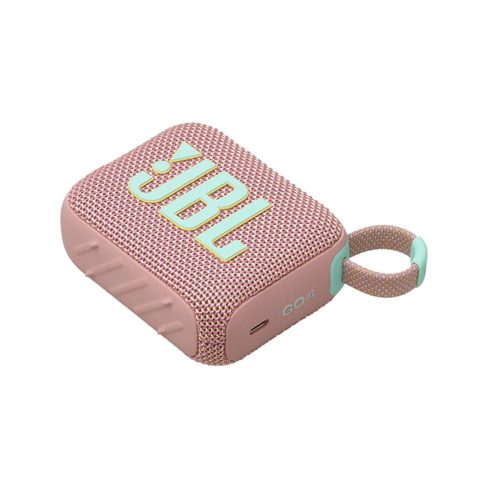 JBL Go 4 Portable Waterproof Bluetooth Speaker - Pink