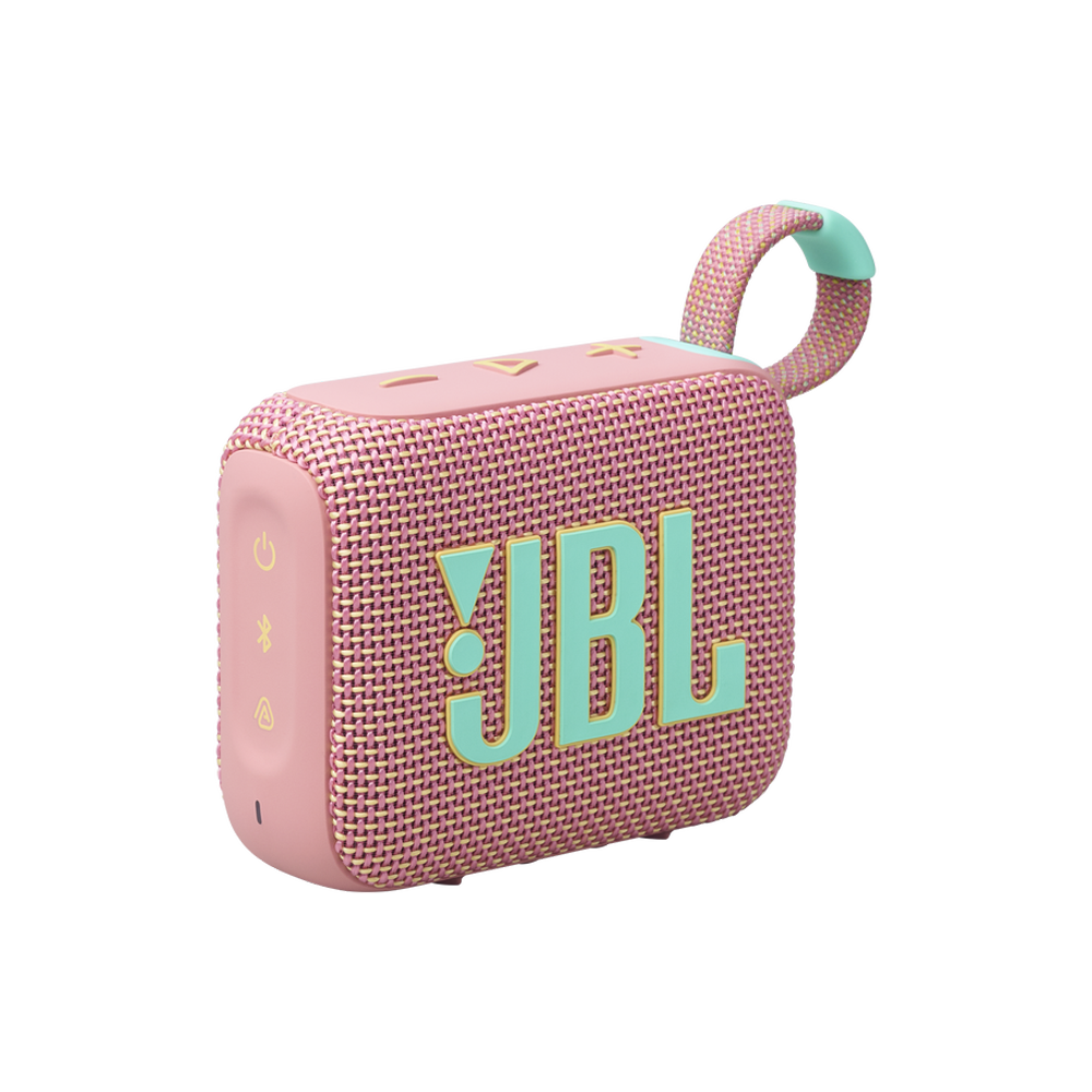 JBL Go 4 Portable Waterproof Bluetooth Speaker - Pink