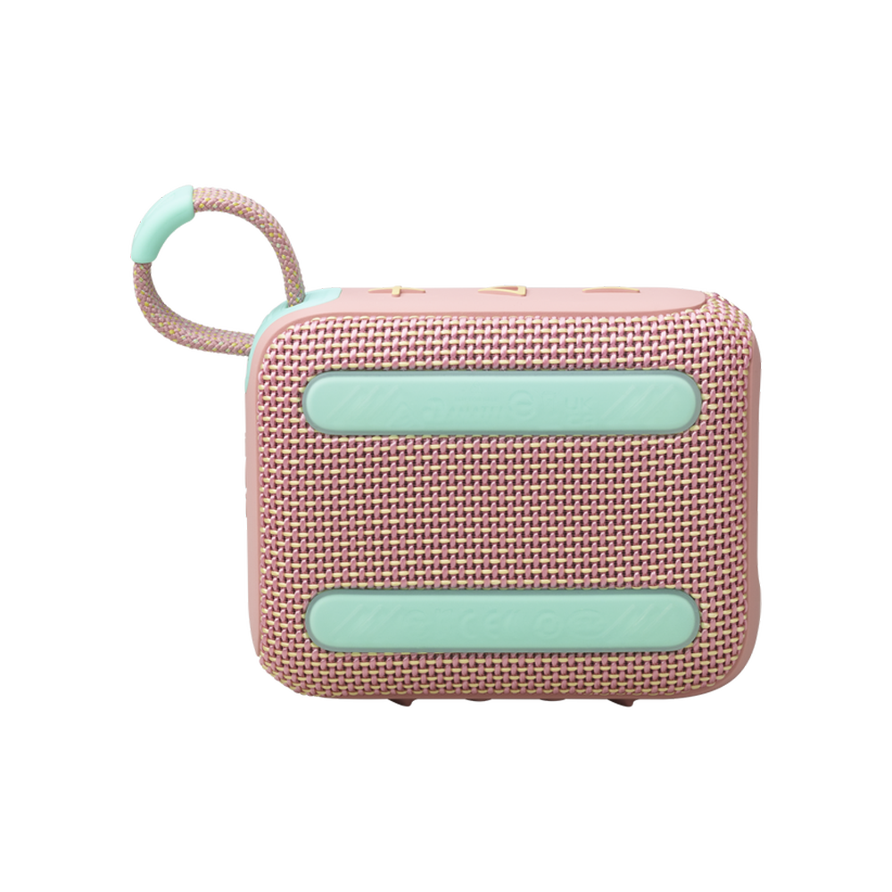 JBL Go 4 Portable Waterproof Bluetooth Speaker - Pink